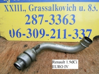 Renault 1.9dCi EURO IV turbócső