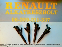Renault Espace IV, Laguna II, Master II, Trafic, Opel Movano, Vivaro 1.9dci porlasztó 0445110021, 7700110014, 0445110146, 8200238528