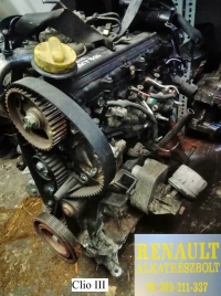 Renault 1.5dci (Euro IV) (K9KT766) Clio III) motor