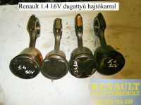 Renault 1.4 16V dugattyú hajtókarral