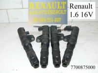 Renault 1.6 16V Beru gyújtótrafó 7700875000