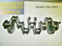 Renault 1.9dci 120LE főtengely