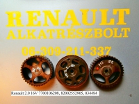 Renault 2.0 16V vezérműkerék 7700106208, 82002552905, 034484