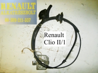Renault Clio II/1 géptető nyitó bowden, motorháztető nyitó bowden